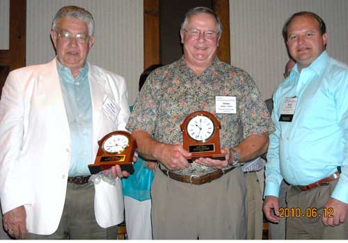 Left to right, Harry Wampler - International Brands, Jimmy Carroll - Sunset Farm Foods, 