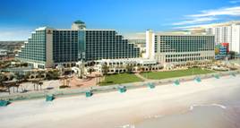 Hilton Daytona Beach Resort/Ocean Walk Village Hotel, FL - Hotel Exterior